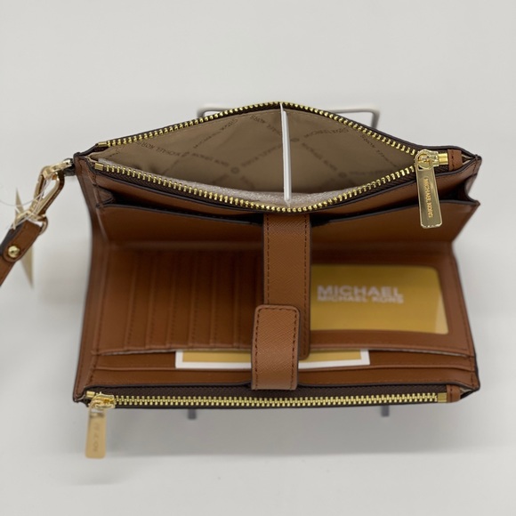 Michael Kors Double Zip Wallet Wristlet - Picture 7 of 8